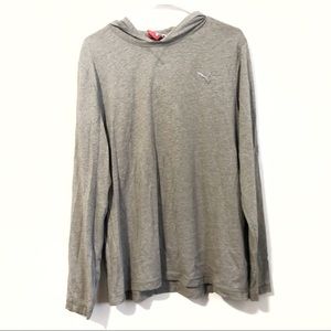 Puma | Gray Light Hoodie Pullover